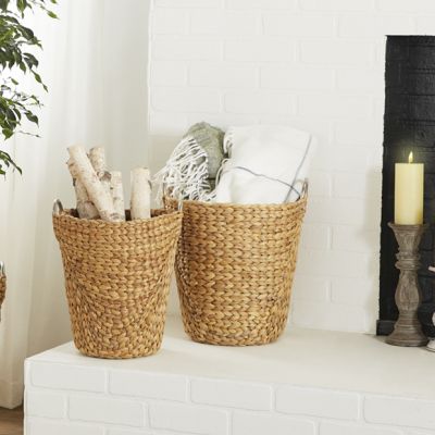 Handmade Seagrass Storage Baskets Set of 3