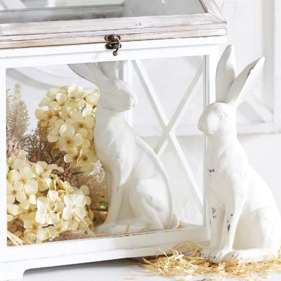 Handsome Hare Statue Set of 2
