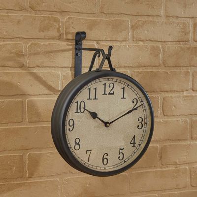 Hanging Bracket Wall Clock
