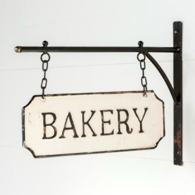 Hanging Metal Bakery Sign