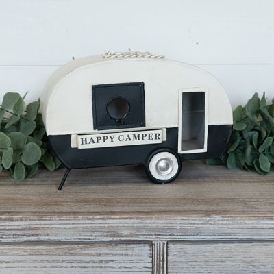 Happy Camper Retro Birdhouse