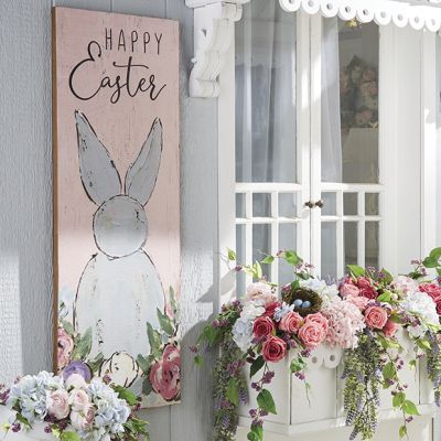 Happy Easter Porch Sign