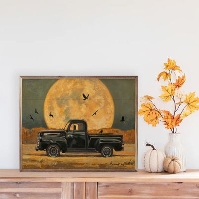 Harvest Moon By Bonnie Mohr Framed Wall Art