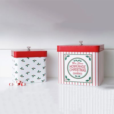 Holiday Accents Lidded Container Set of 2