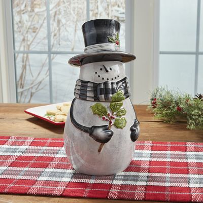 Holiday Accents Snowman Cookie Jar