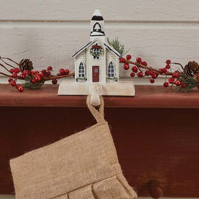 Holiday Church House Stocking Hook