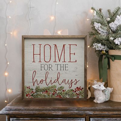Home For The Holidays Berries Wall Art