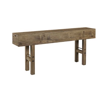 Industrial Farmhouse Hidden Drawer Console