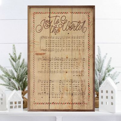 Joy To The World Wall Art