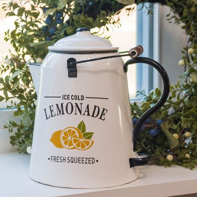 Lemonade Enamel Pitcher