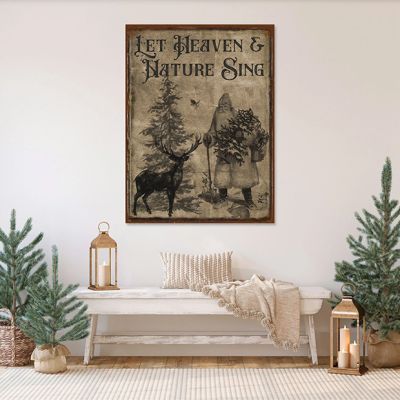 Let Heaven And Nature Sing Canvas Wall Art