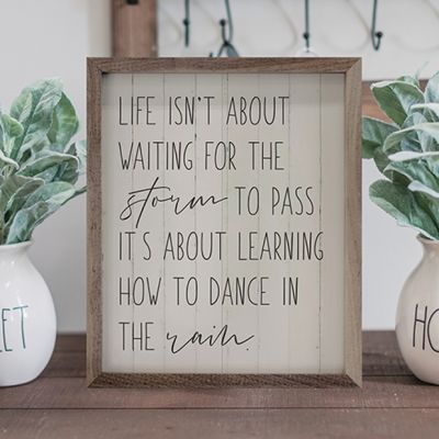 Life Isn’t About Waiting Wall Art