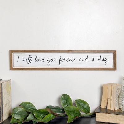 Love You Forever Wall Sign