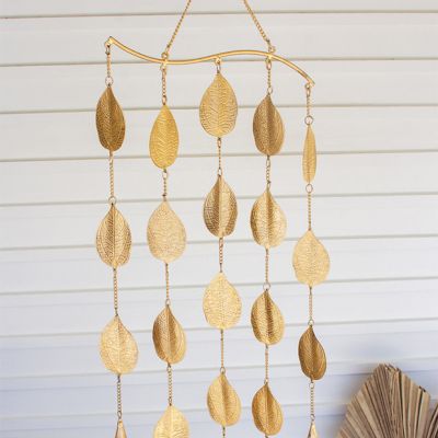 Lovely Leaves Metal Wind Chime