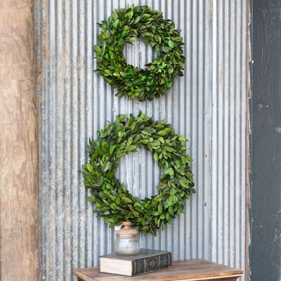 Lush Farmhouse Laurel Wreath