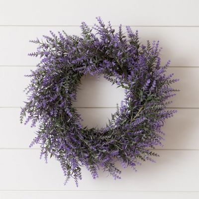 Lush Lavender Decorative Wreath