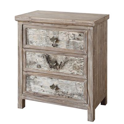Maple Leaf 3 Drawer Accent Chest