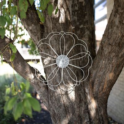 Metal Wall Flower Decor