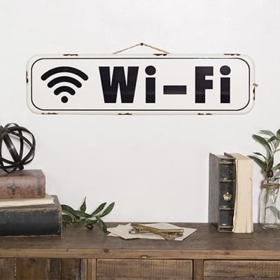 Metal Wi-Fi Sign