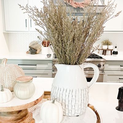 Modern Farmhouse Boho Pitcher Vase