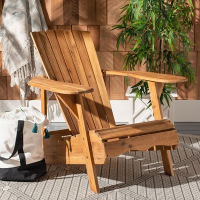 Modern Rustic Wood Patio Chair