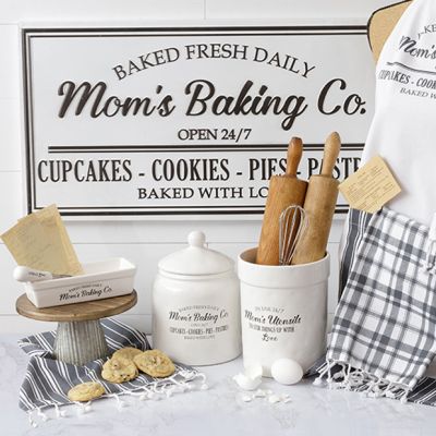 Moms Baking Co Wall Sign
