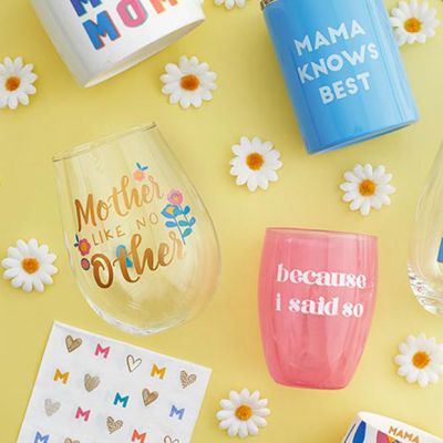 Mother Like No Other Stemless Wine Glass