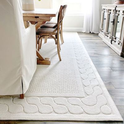 My Texas House By Orian Picket Fences Natural Area Rug