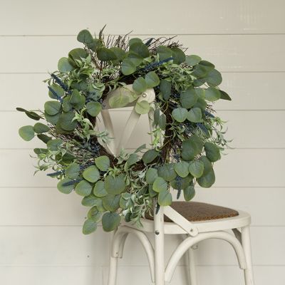 Natural Charms Eucalyptus Wreath