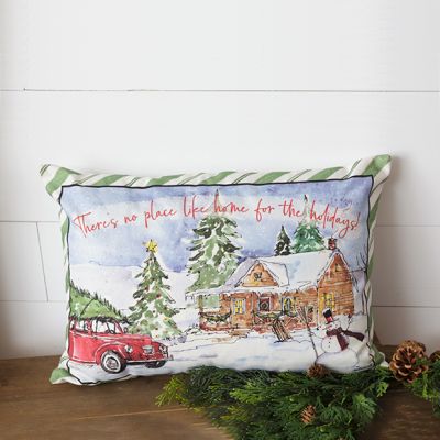 No Place Like Home Holiday Accent Pillow