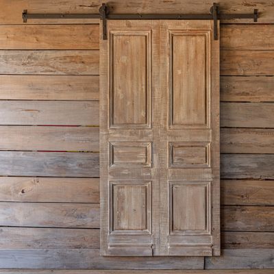 Old Pine Sliding Door Panel