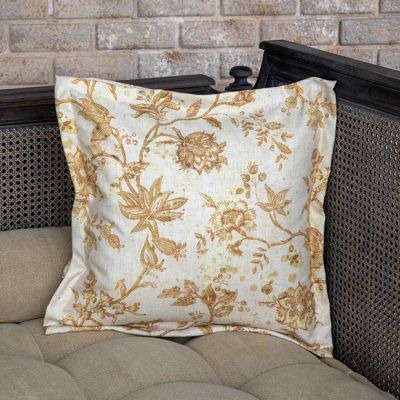 Old World Floral Pillow