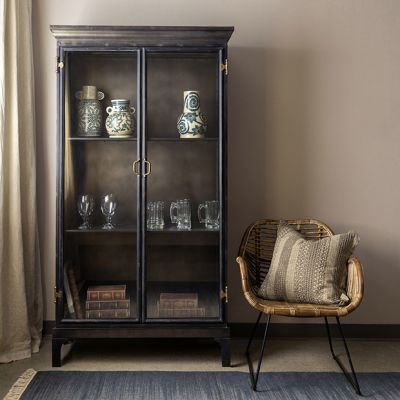 Old World Style Metal Cabinet