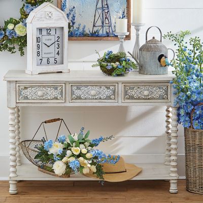 Ornate Drawers Console Table