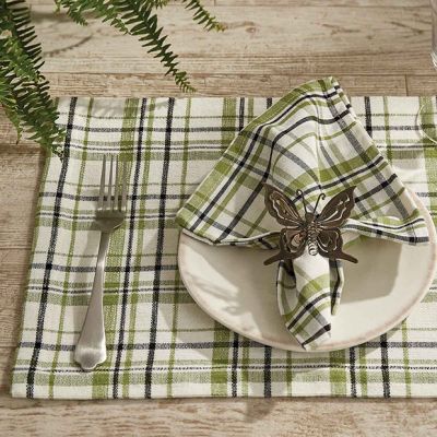Perfectly Plaid Farmhouse Placemat Set of 4