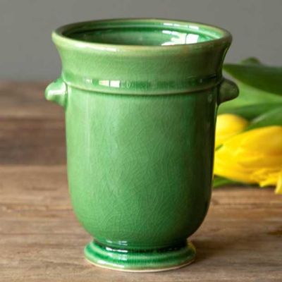 Petite Glazed Urn Vase