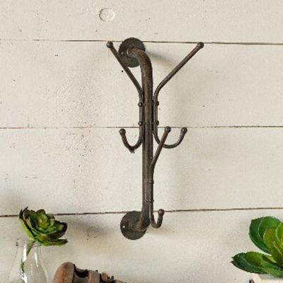 Pipe Style Wall Coat Rack