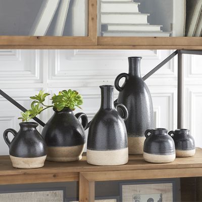 Ceramic Pitcher And Jug Vase Collection Set of 6