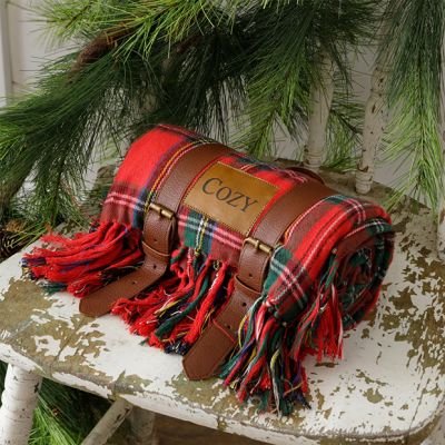 Plaid Carry Along Throw