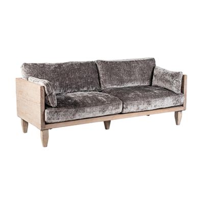 Pretty Putty Modern Farmhouse Upholstered Sofa