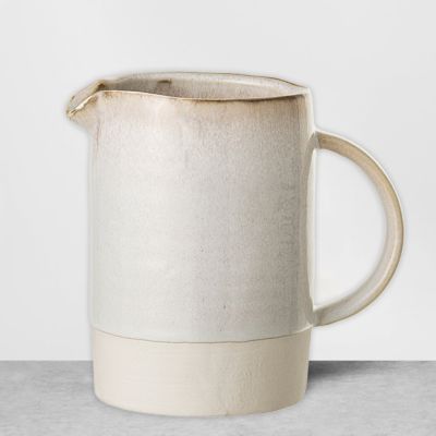 Primitive Classic Stoneware Pitcher