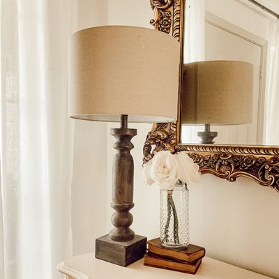 Primitive Cottage Table Lamp