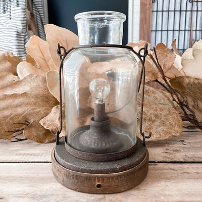 Primitive Country LED Lantern