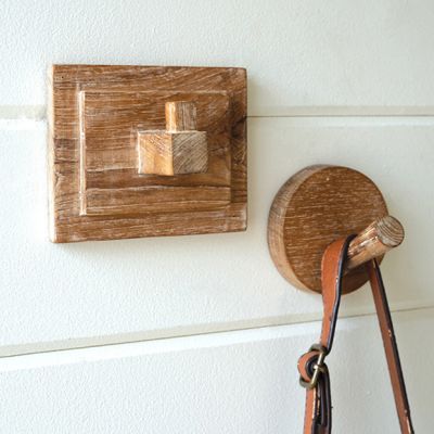 Primitive Reclaimed Wood Wall Hook