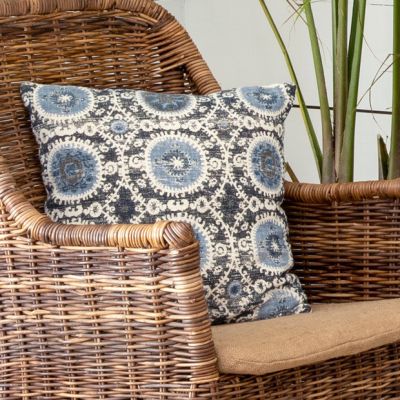 Printed Cotton Accent Pillow
