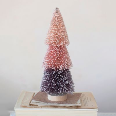 Ombre Decorative Bottlebrush Tree