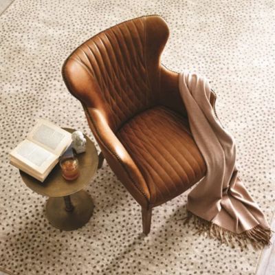 Quilted Leather Side Chair