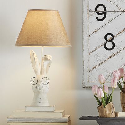 Rabbit In Glasses Lamp