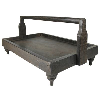 Reclaimed Wood Handled Serving Tray