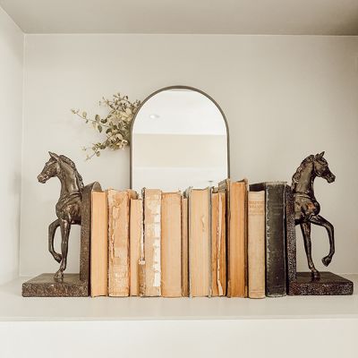 Regal Trotting Horse Bookends